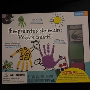 SpiceBox Creative Handprint Kit